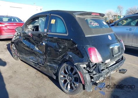2014 Fiat 500C Gq Edition z USA, uszkodzony, nr VIN 3C3CFFJH4ET190094